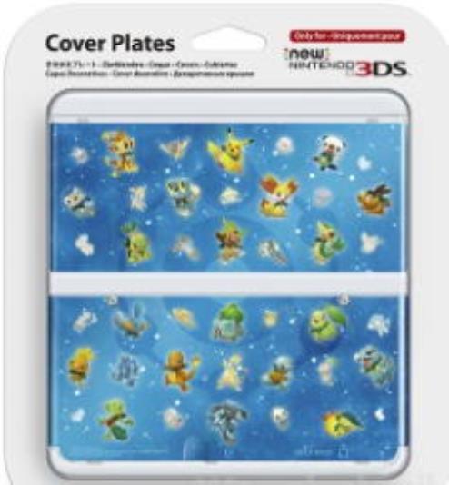 NINTENDO Custodia per Nintendo New 3DS 030 Classic Pokmon